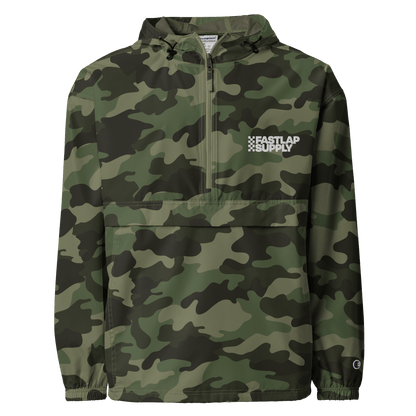 FastLap Supply - Embroidered Champion Packable Jacket - FastLap Supply