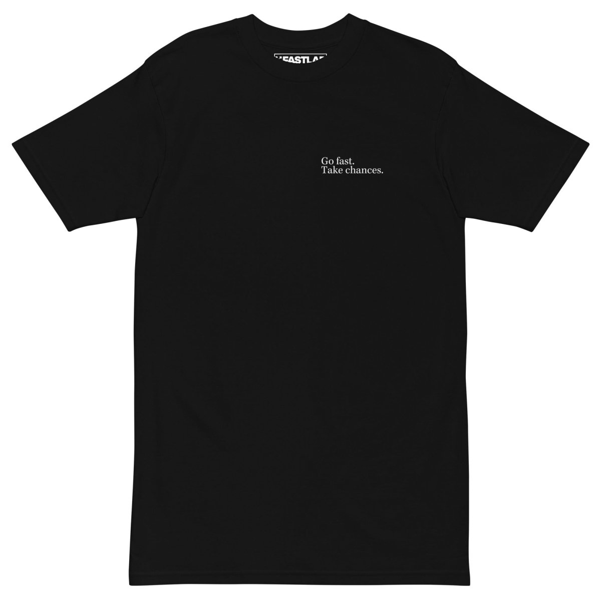 FastLap Supply Go Fast. Take Chances. - premium heavyweight T-Shirt - FastLap Supply