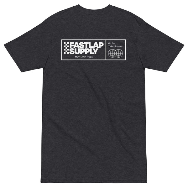 FastLap Supply Go Fast. Take Chances. - premium heavyweight T-Shirt