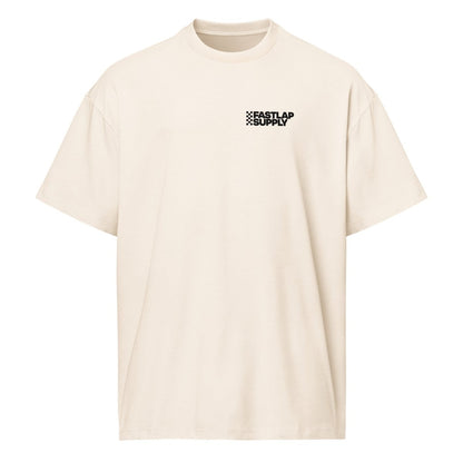 FastLap Supply Midpack in the Rain - Boxy T-Shirt - FastLap Supply