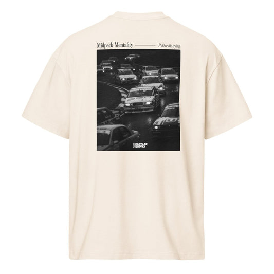FastLap Supply Midpack in the Rain - Boxy T-Shirt - FastLap Supply