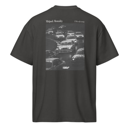 FastLap Supply Midpack in the Rain - boxy tee - FastLap Supply