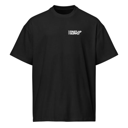 FastLap Supply Midpack in the Rain - boxy tee - FastLap Supply