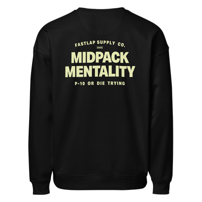 FastLap Supply Midpack Mentality - Crewneck Sweatshirt - FastLap Supply