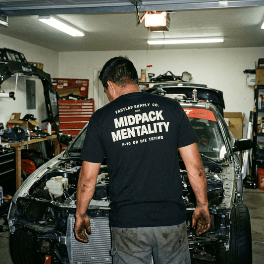 FastLap Supply Midpack Mentality - Heavyweight T-Shirt - FastLap Supply