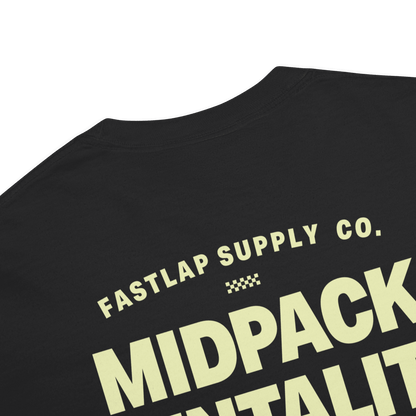 FastLap Supply Midpack Mentality - Heavyweight T-Shirt - FastLap Supply
