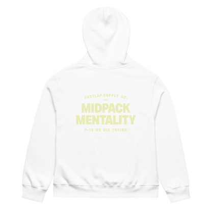 FastLap Supply - MidPack Mentality - oversized heavyweight hoodie - FastLap Supply