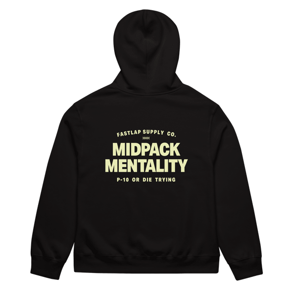 FastLap Supply - MidPack Mentality - oversized heavyweight hoodie