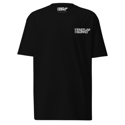 FastLap Supply Podium Embroidered Heavyweight Tee - FastLap Supply