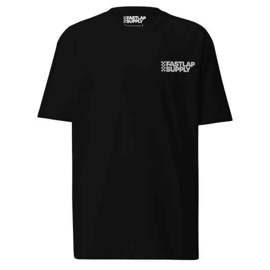 FastLap Supply Podium Embroidered Heavyweight Tee - FastLap Supply