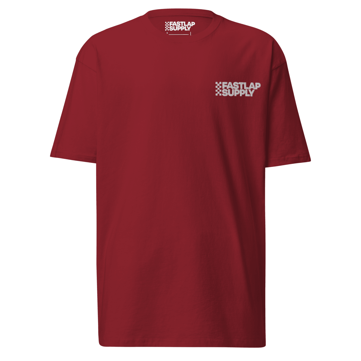 FastLap Supply Podium Embroidered Heavyweight Tee - FastLap Supply