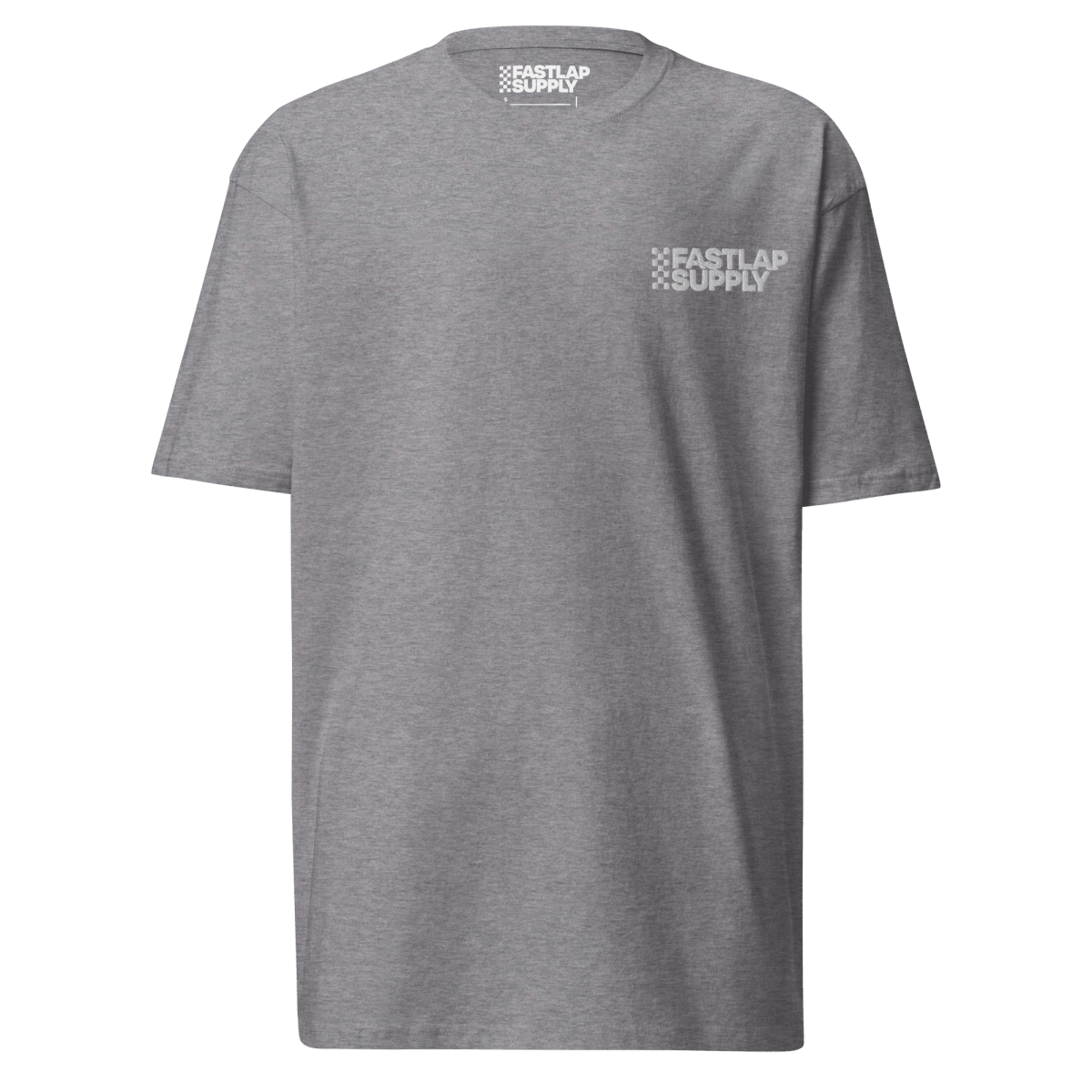 FastLap Supply Podium Embroidered Heavyweight Tee - FastLap Supply