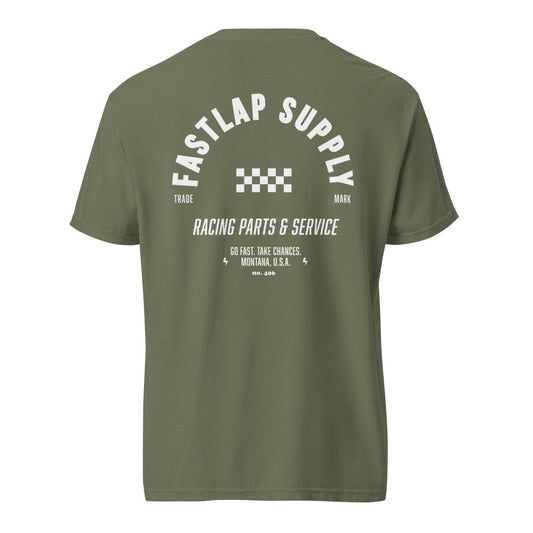 FastLap Supply - The Trade Mark - garment-dyed mid-heavyweight t-shirt - FastLap Supply