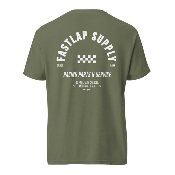 FastLap Supply  - The Trade Mark - garment-dyed mid-heavyweight t-shirt