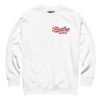 FastLap Supply We Race For Beer Premium Sweatshirt - FastLap Supply
