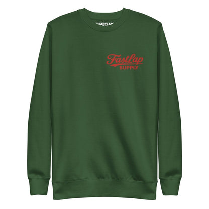FastLap Supply We Race For Beer Premium Sweatshirt - FastLap Supply