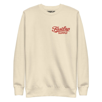 FastLap Supply We Race For Beer Premium Sweatshirt - FastLap Supply