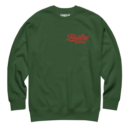 FastLap Supply We Race For Beer Premium Sweatshirt - FastLap Supply