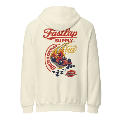 FastLap Supply We Race For Beer - Super Heavyweight Hoodie - FastLap Supply