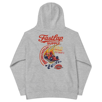 FastLap Supply We Race For Ice Cream Kids fleece hoodie - FastLap Supply