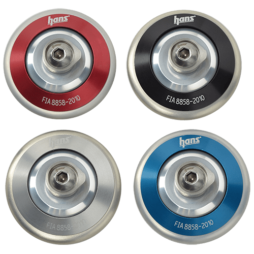 Hans Pro Post Anchor Set - For M6 Threaded Helmets - FastLap Supply