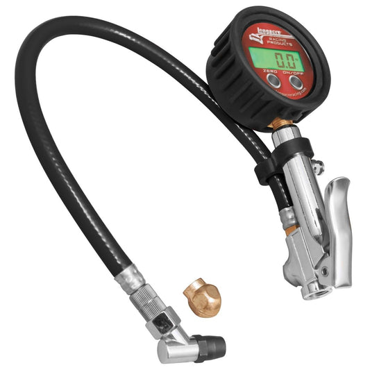 Longacre Digital Quick Fill Tire Gauge - 0-60 PSI - FastLap Supply