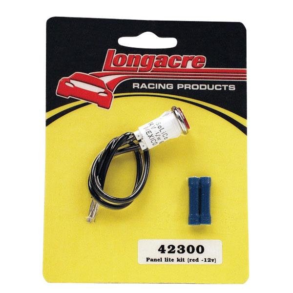Longacre Replacement Switch Panel Pilot Light - Red - FastLap Supply
