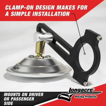 Longacre Spot Mirror - Fits 1.75" Bar - FastLap Supply