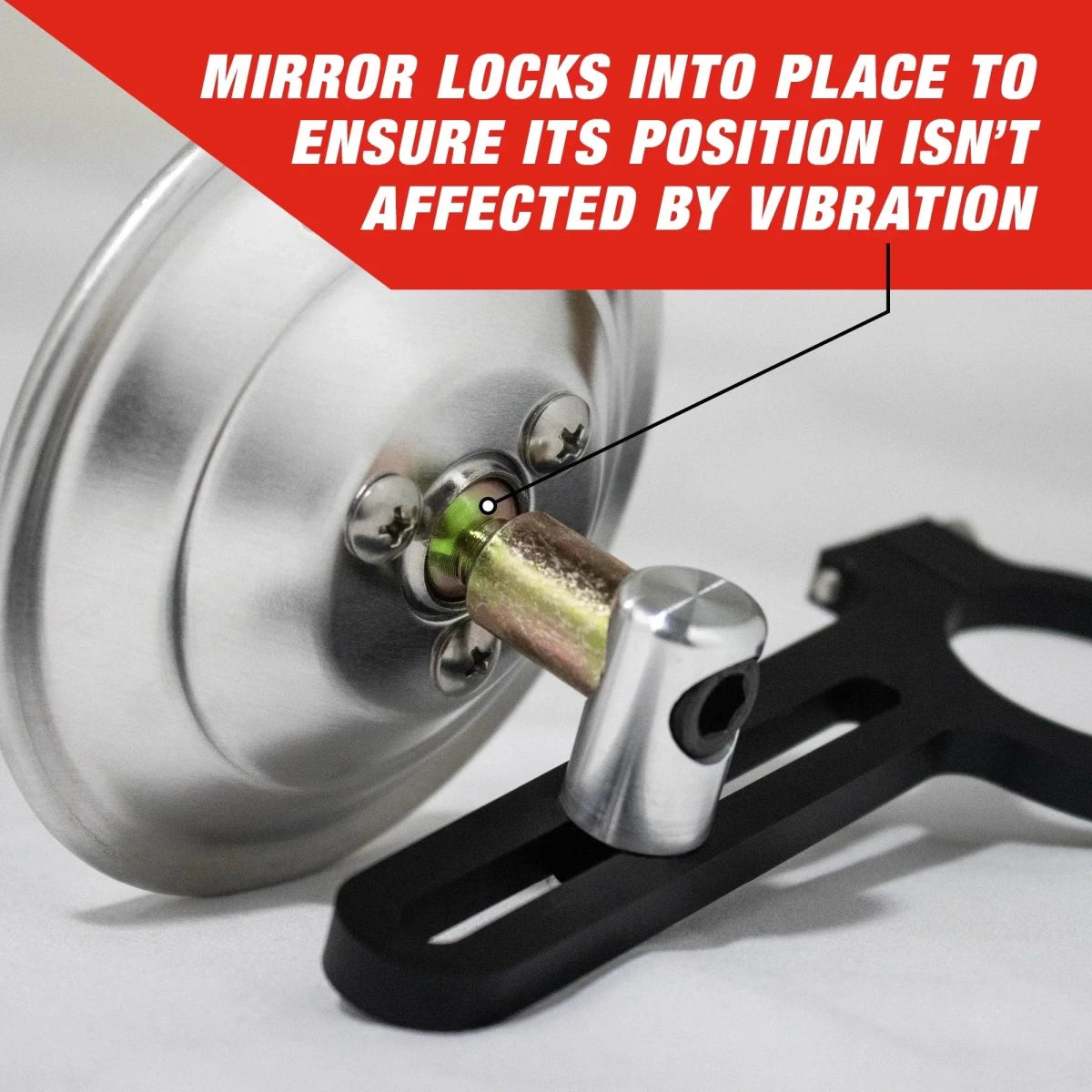 Longacre Spot Mirror - Fits 1.75" Bar - FastLap Supply