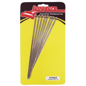 Longacre Stainless Steel 8" Header Wrap Ties - FastLap Supply