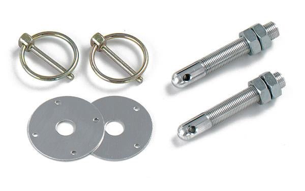 Longacre Steel Hood Pin Kit - FastLap Supply