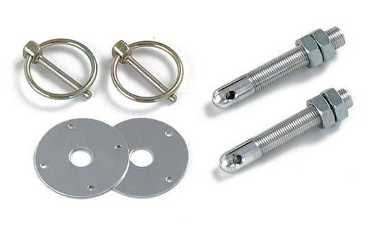 Longacre Steel Hood Pin Kit - FastLap Supply