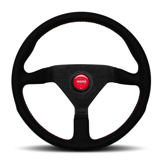 Momo Montecarlo Alcantara Steering Wheel - FastLap Supply