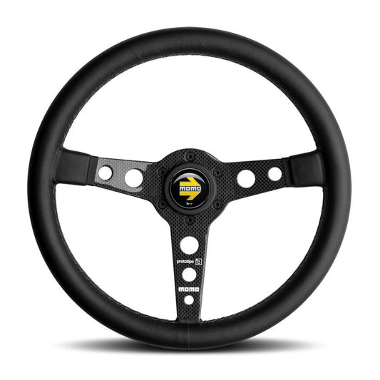 Momo Prototipo 6C Carbon Steering Wheel - FastLap Supply
