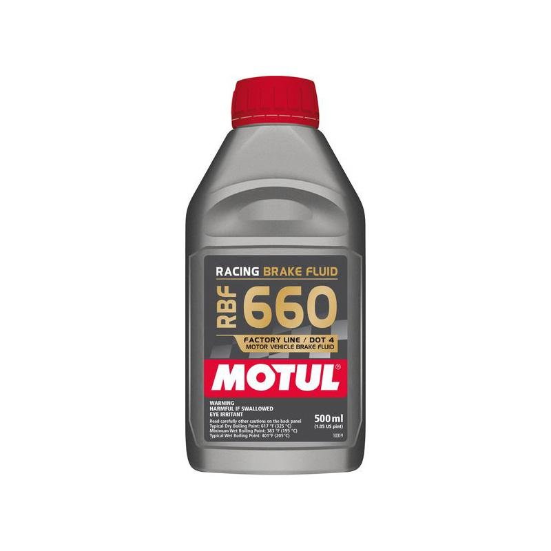 Motul RBF660 Racing Brake Fluid - 500mL - FastLap Supply