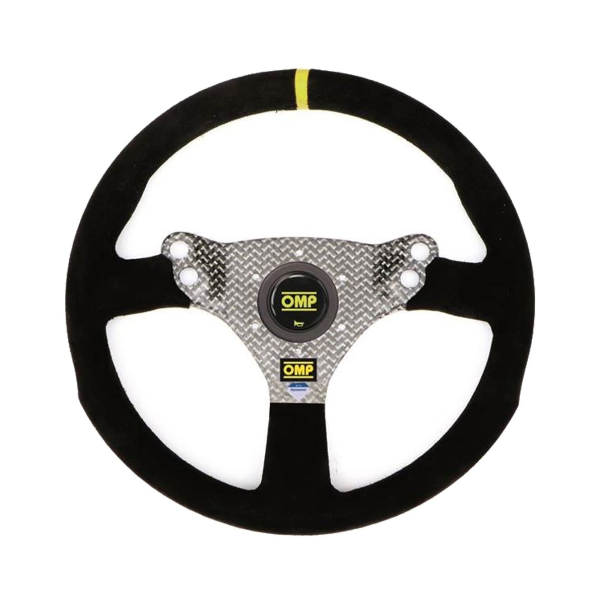 OMP 320 Hybrid S Dyneema Flat Bottom Steering Wheel - FastLap Supply