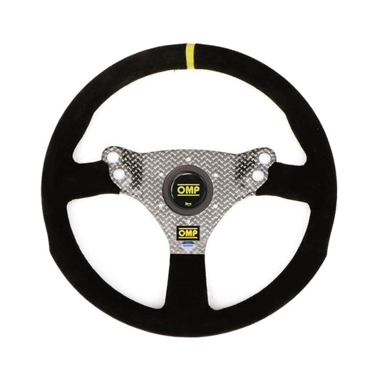 OMP 320 Hybrid S Dyneema Flat Bottom Steering Wheel - FastLap Supply