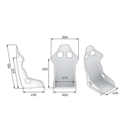 OMP ARS-R Racing Seat - FastLap Supply