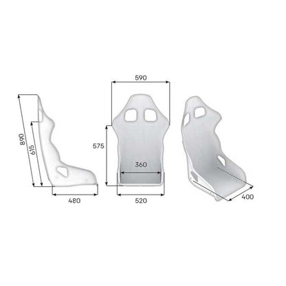 OMP Champ-R Racing Seat - FastLap Supply