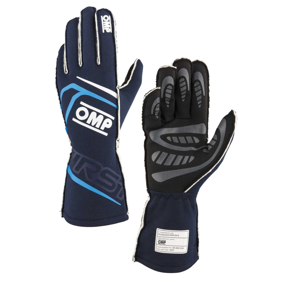 OMP First Fire Resistant Racing Gloves - FIA 8856-2018 - FastLap Supply