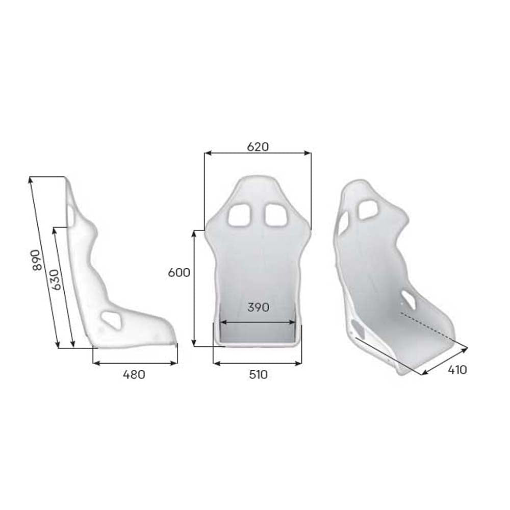 OMP First-R Racing Seat - FastLap Supply
