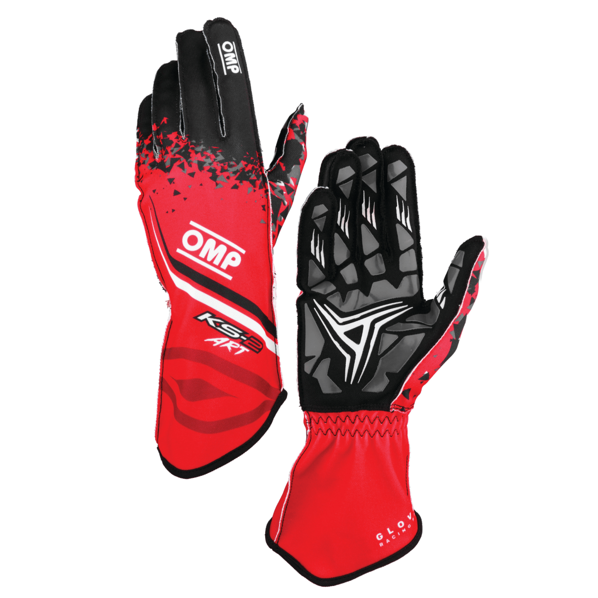 OMP KS-2 Art Youth Karting Gloves - FastLap Supply