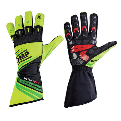 OMP KS-2R Youth Karting Gloves - 2021 Model - FastLap Supply