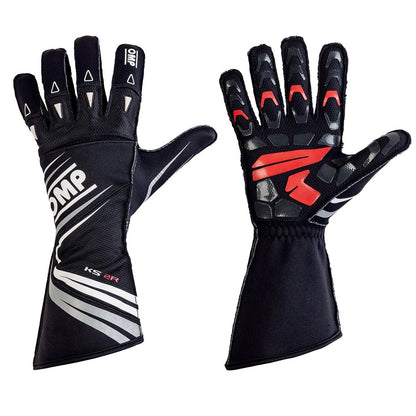 OMP KS-2R Youth Karting Gloves - 2021 Model - FastLap Supply