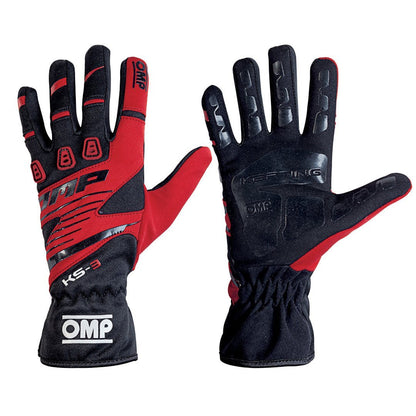 OMP KS-3 Karting Gloves - FastLap Supply
