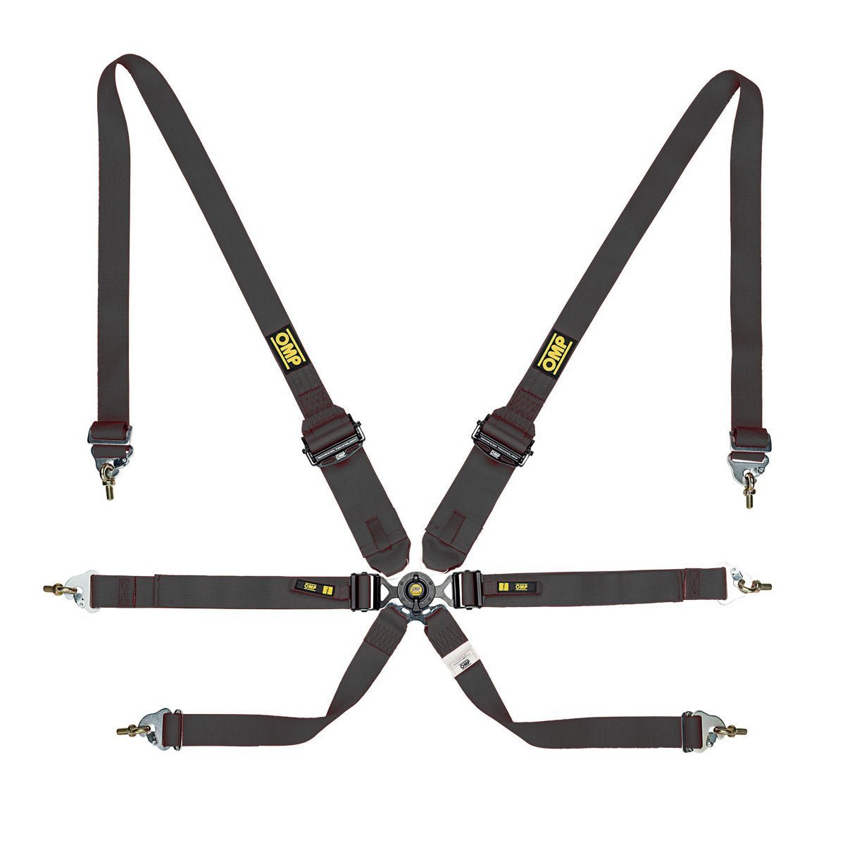 OMP One 3+2 Endurance Racing Harness - FIA 8853-2016 - FastLap Supply
