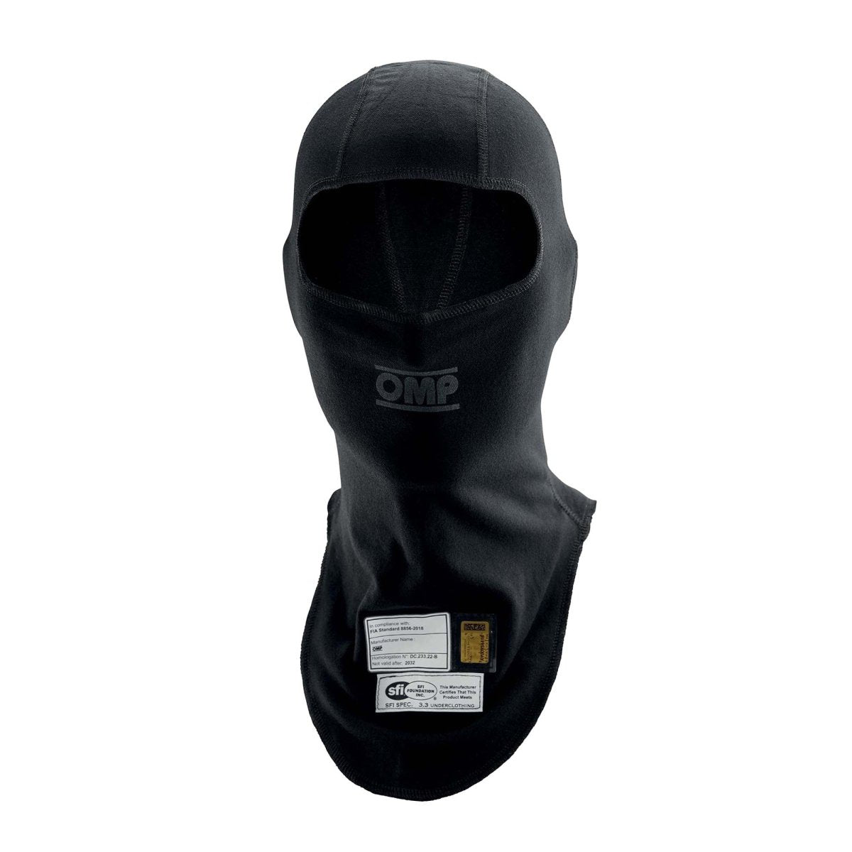 OMP One Evo Fire Resistant Racing Balaclava - FIA 8856-2018 - FastLap Supply