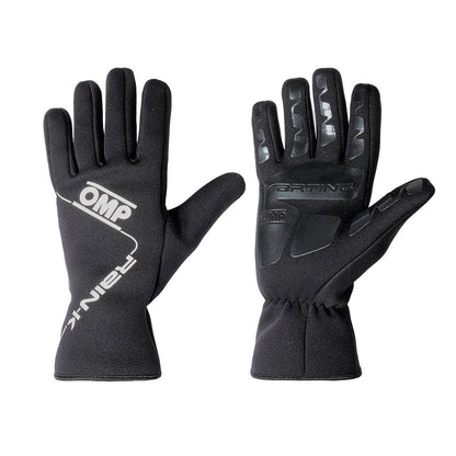 OMP Rain K All-Conditions Youth Karting Gloves - FastLap Supply