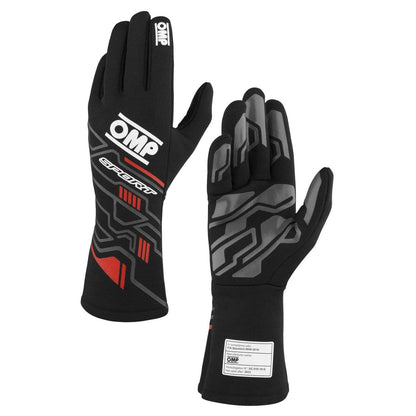OMP Sport Fire-Resistant Racing Gloves - FIA 8856-2018 - FastLap Supply