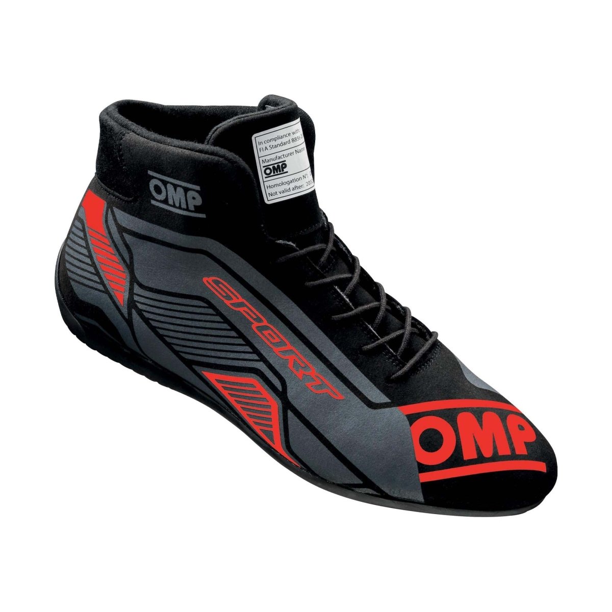 OMP Sport Racing Shoes - FIA 8856-2018 - FastLap Supply